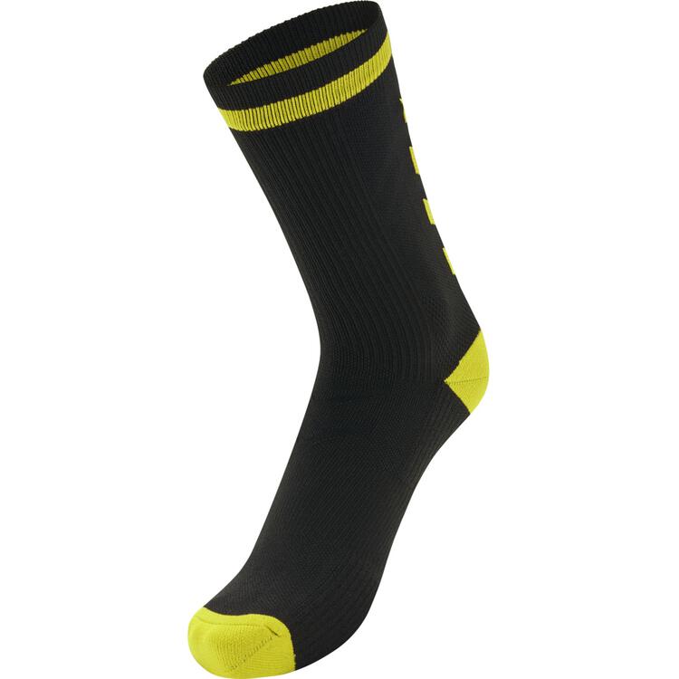 hummel ELITE INDOOR Socken LOW BLACK/BLAZING YELLOW 204043-5138 Gr....
