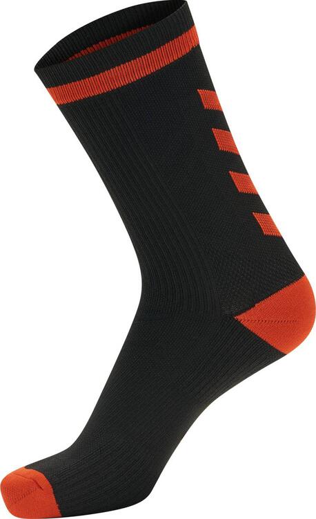 hummel ELITE INDOOR Socken LOW BLACK/RED 204043-2025 Gr. 46-48