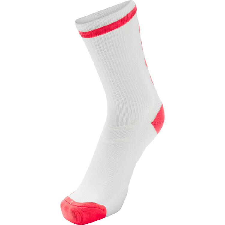 hummel ELITE INDOOR Socken LOW WHITE/DIVA PINK 204043-9232 Gr. 46-48
