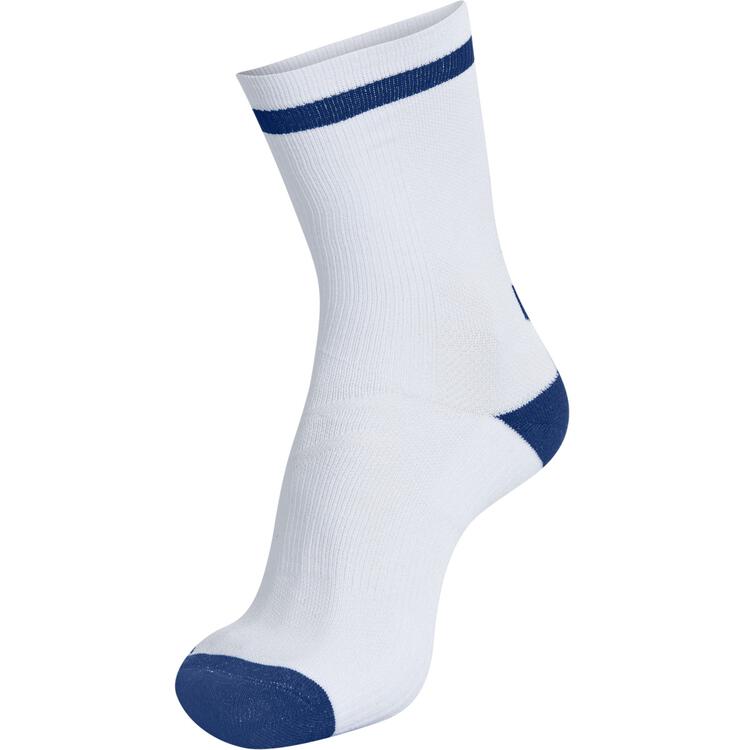 hummel Elite Indoor Socken low WHITE/TRUE BLUE 204043-9368 Gr. 39/42