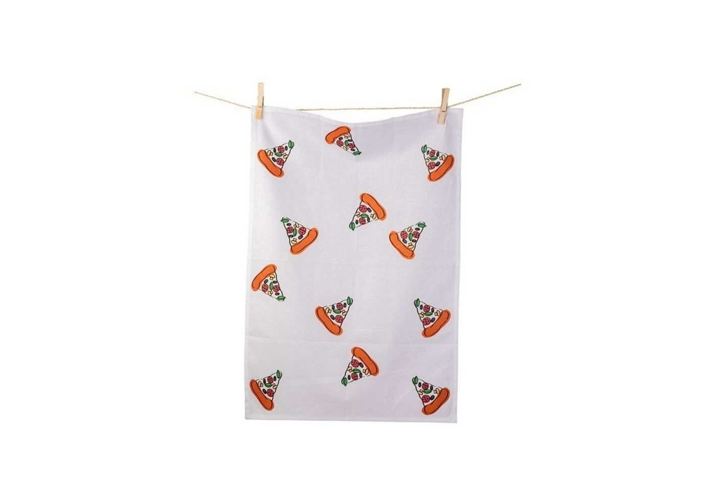 bitten Geschirrtuch Pizza Geschirrtuch von bitten