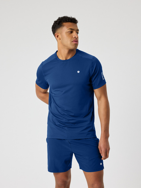 Björn Borg Ace Mesh Panel T-shirt Blau , S von björn borg