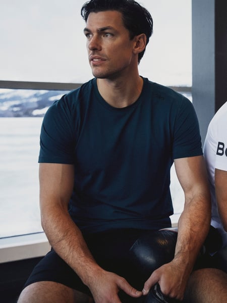 Björn Borg Borg Athletic T-shirt Blau , XXL von björn borg