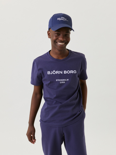 Björn Borg Borg Logo T-shirt Marine, 122-128 von björn borg