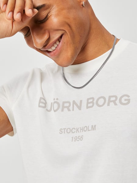 Björn Borg Borg Logo T-shirt Weiß, M von björn borg