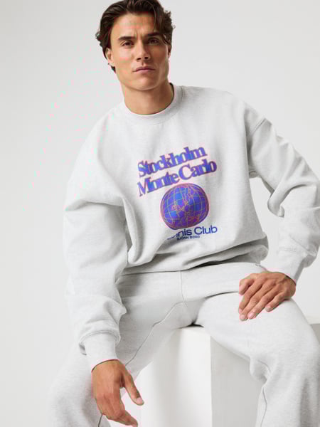 Björn Borg Borg Oversized Sweatshirt Grau, S von björn borg