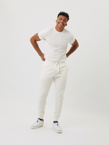 Björn Borg Centre Tapered Pants Weiß, S von björn borg