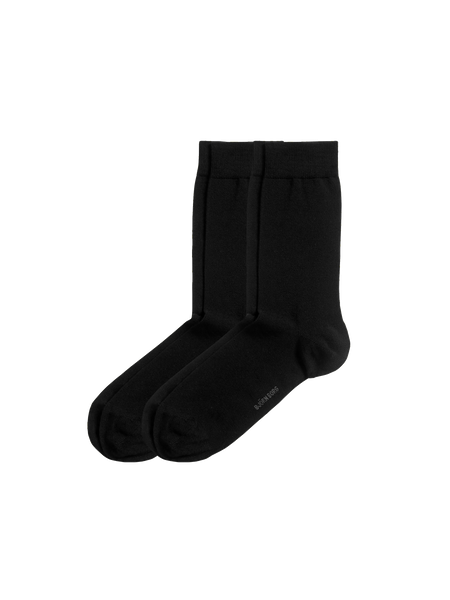 Björn Borg Core Ankle Socks 2-pack Schwarz, 36-40 von björn borg