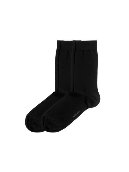 Björn Borg Core Ankle Socks 2-pack Schwarz, 41-45 von björn borg