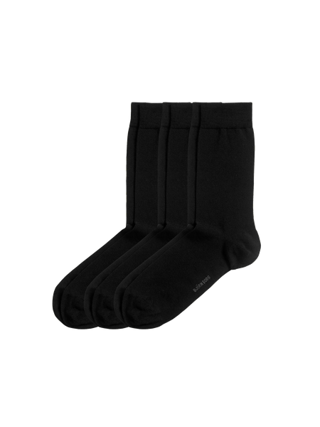 Björn Borg Core Ankle Socks 3-pack Schwarz, 36-40 von björn borg