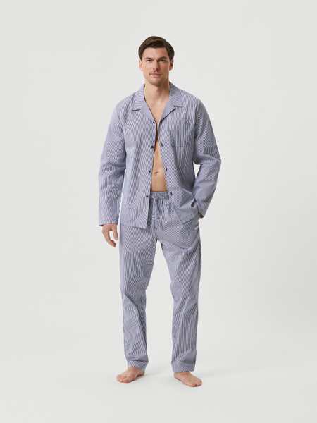 Björn Borg Core Thomas Mason Pyjama Set Blau , M von björn borg