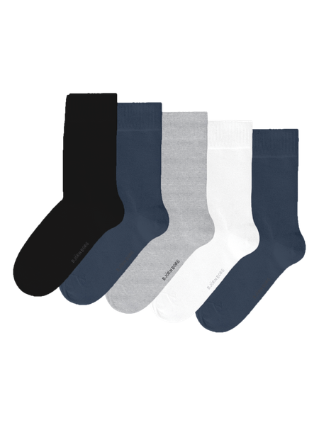 Björn Borg Essential Ankle Sock 5-pack Mehrfarbig, 41-45 von björn borg