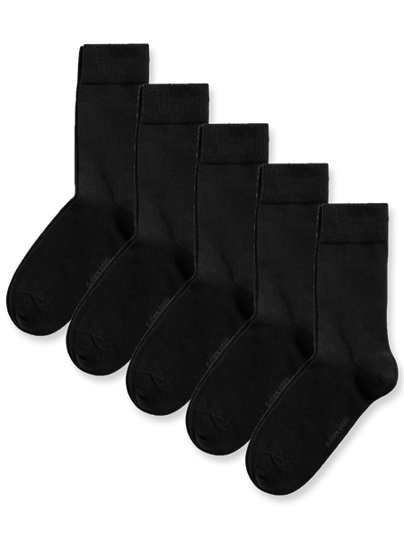 Björn Borg Essential Ankle Socks 5-pack Schwarz, 36-40 von björn borg