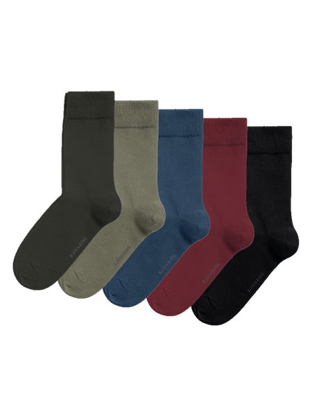 Björn Borg Essential Socks 5-pack Mehrfarbig, 41-45 von björn borg