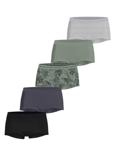 Björn Borg Everyday Cotton Boxer Shorts 5-pack Mehrfarbig, S von björn borg