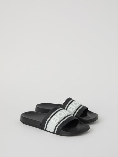 Björn Borg Knox Men's Molded Slides Schwarz, 45 von björn borg