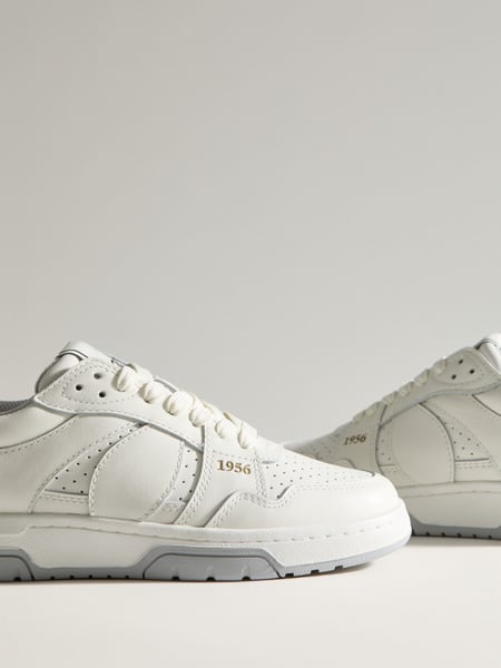 Björn Borg Men's Ollie Leather Sneakers Weiß, 41 von björn borg
