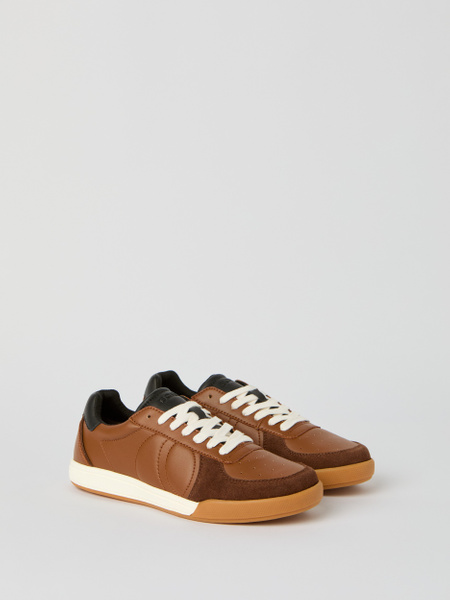 Björn Borg Men's Volley Leather Sneakers Braun, 45 von björn borg