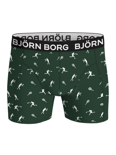 Björn Borg Microfiber Boxer 1-pack Grün, L von björn borg