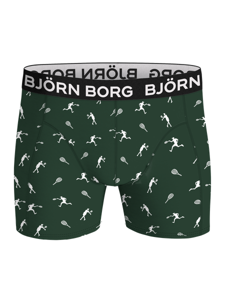 Björn Borg Microfiber Boxer 1-pack Grün, M von björn borg