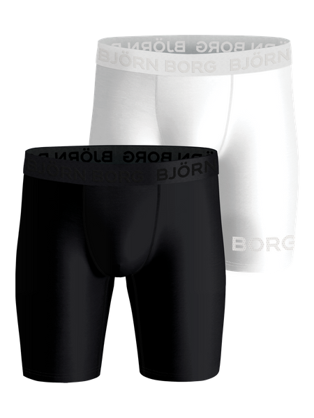 Björn Borg Performance Boxer Long Leg 2-pack Mehrfarbig, XXL von björn borg