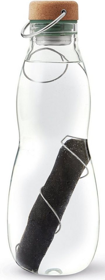 black+blum Trinkflasche Eau Good, 650 ml, inkl. Aktivkohlefilter von black+blum
