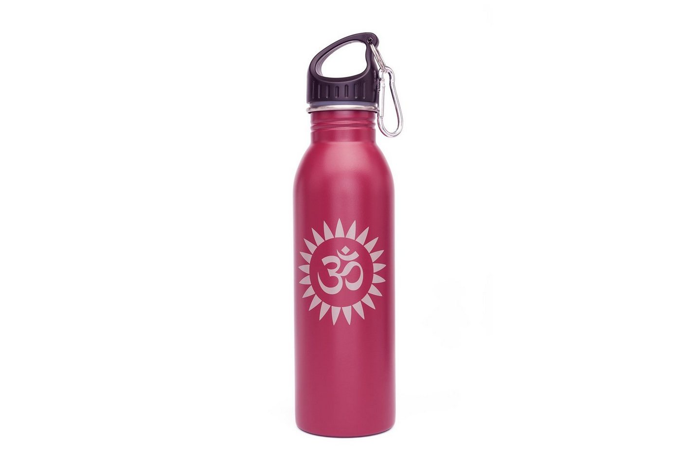 bodhi Trinkflasche Edelstahl-Trinkflasche, 700 ml, unifarben mit Print OM Sun von bodhi