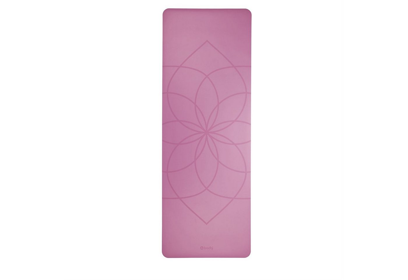 bodhi Yogamatte Design Yogamatte PHOENIX Mat, lila mit Living Flower von bodhi