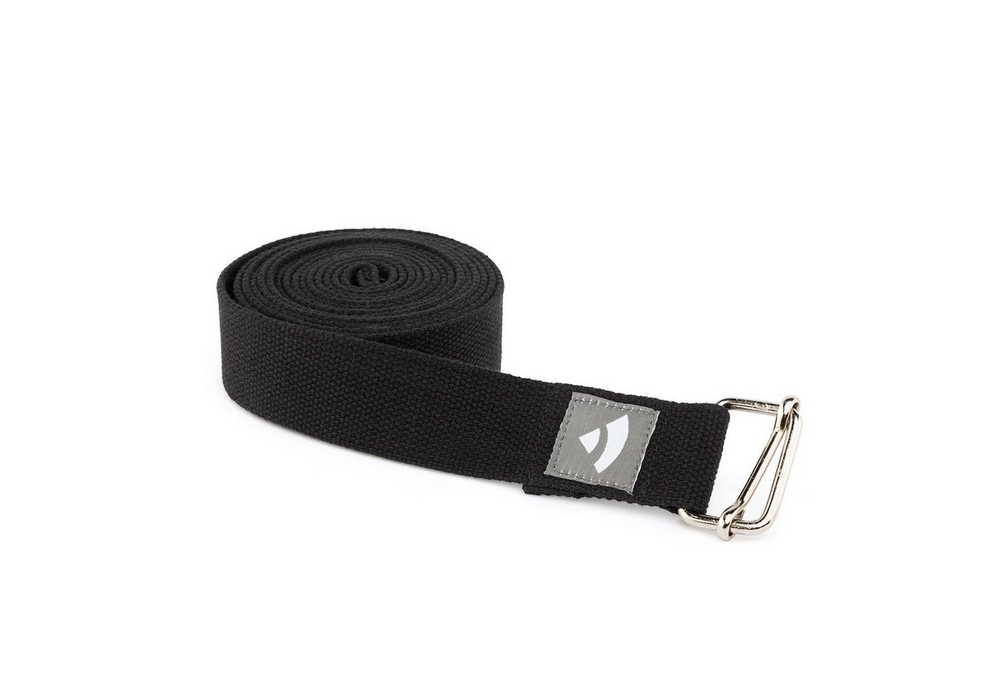 bodhi Yogamatte Yogagurt ASANA BELT PRO, 3m x 38mm, metall schwarz von bodhi