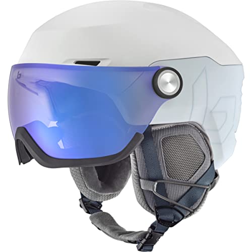 BOLLE V-RYFT Pure Helm 2023 Pearl Matte/photocromic Blue, S von bollé
