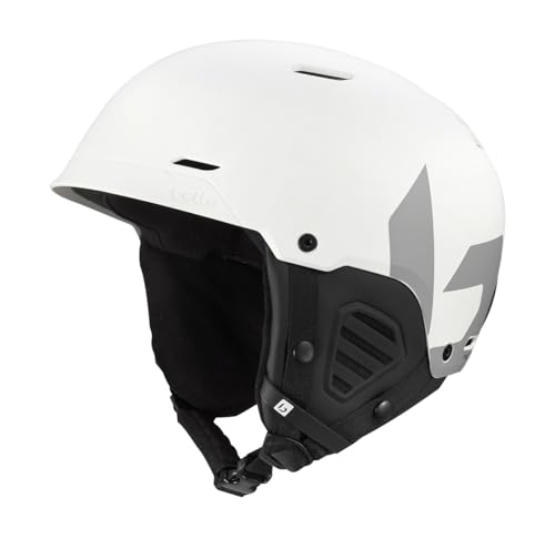 bollé - MUTE White Matte S 52-55cm, Skihelm, Medium, Unisex Erwachsene von bollé