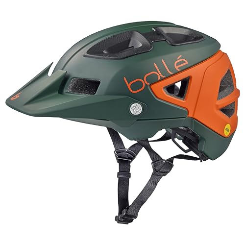 Bolle Trackdown MIPS Helm, Grün orange, L von Bolle