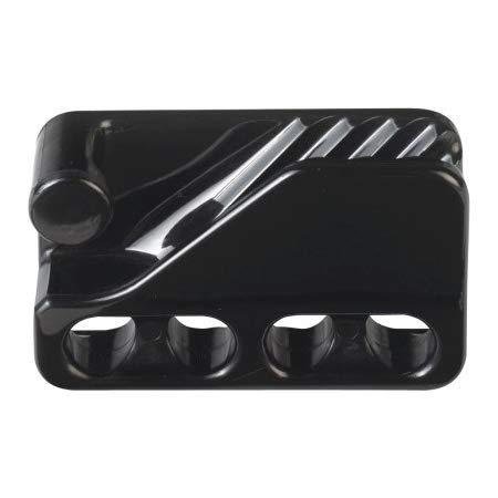 Clamcleat CL 234 schwarz + MARETeam Knotentafel von Clamcleat