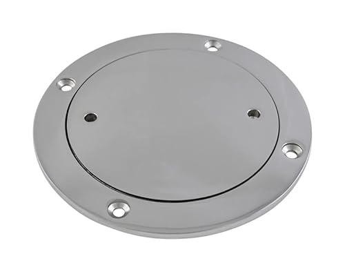 Inspektionsflansch mit Deckel, 140mm, 100mm von Yacht Steel