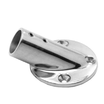 Relingfuß 30° 22mm, 63,5mm von Yacht Steel