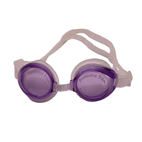 budiniao Schwimmbrillen Keine undichten Schwimmausrüstungen Anti Fog Sportartikel Schutzbrille Weitsicht Schwimmbrille, Violett von budiniao