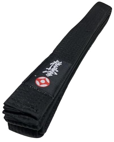 budodrake Kyokushinkai Karate Gürtel (schwarz, 350) von budodrake
