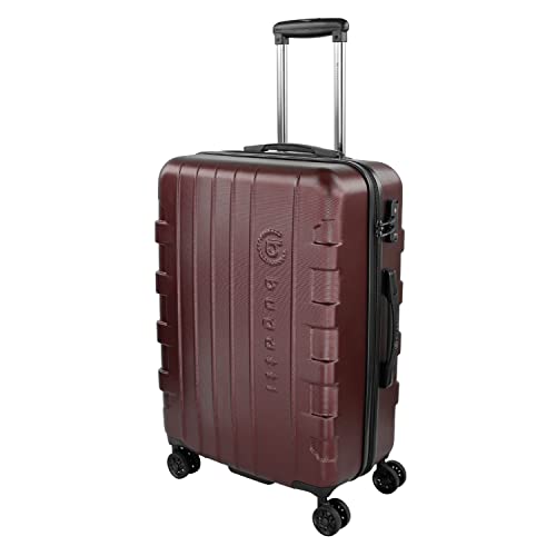 bugatti Galatea Hartschalenkoffer 66x47x26,5 cm - 65L, 4 Rollen mit TSA Zahlenschloss, rot von bugatti