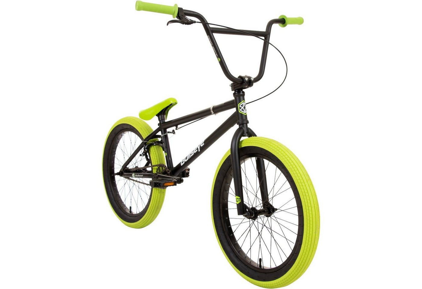 bullseye BMX-Rad Project 501, 1 Gang, ohne Schaltung, BMX Fahrrad Jugendliche Erwachsene unisex 145 - 175 cm mit Pegs von bullseye