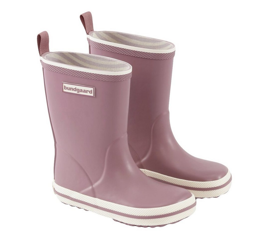 bundgaard Bundgaard Gummistiefel Charly High Naturkautschuk Outdoor Rosa Gummistiefel von bundgaard