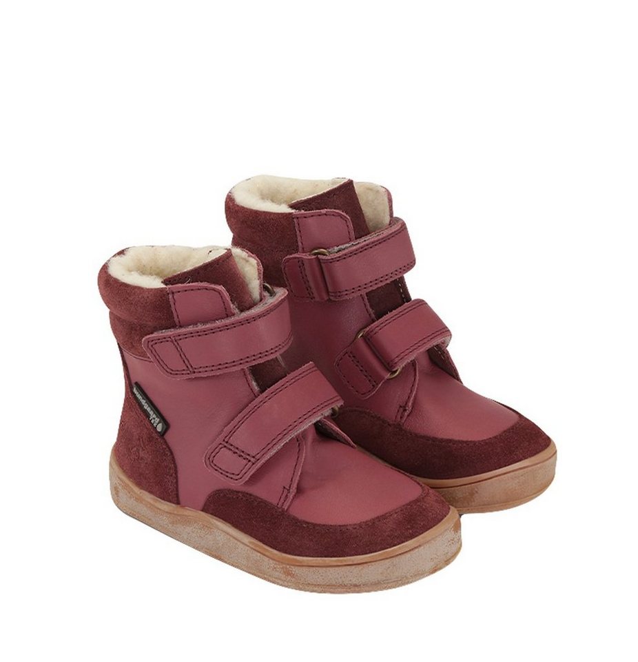 bundgaard Bundgaard Stiefel Barfußschuhe Basil Tex. Wasserdicht Wolle Rose Schnürstiefelette von bundgaard