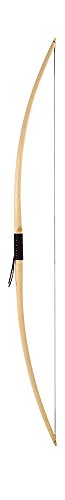 By Beier Germany Universal Strongbow Marksman Langbogen mit Ledergriff, Hell Natur, 68 Zoll (RH 15 lbs) von by Beier Germany