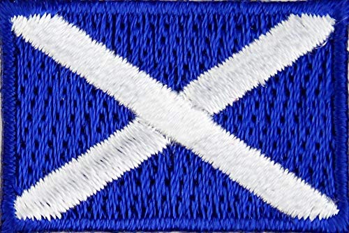 Schottland 2 x 3 cm Flaggenaufnäher Yantec Patch von by Yantec Patch