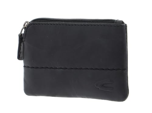 camel active, Schlüsseletui, Herren, Schlüsselmäppchen, Schlüsselring mit Karabiner, Schlüsselanhänger , Hanoi, Schwarz von camel active