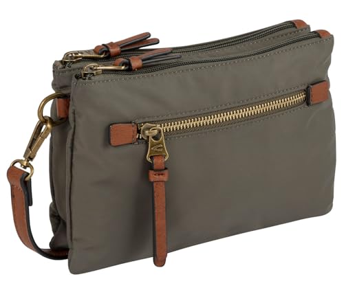 camel active Bari Damen Umhängetasche Crossbody Bag Klein Grün von camel active
