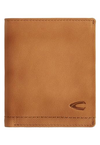 camel active Nimbus Herren Geldbörse Hochformat RFID Leder Mittelgroß Cognac Braun von camel active