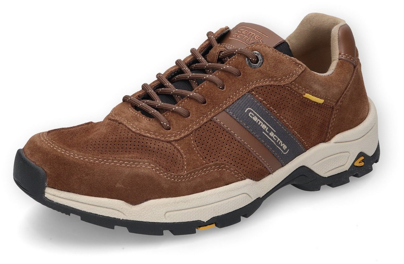 camel active Sneaker mit gepolsterter Innensohle, Freizeitschuh, Halbschuh, Schnürschuh von camel active