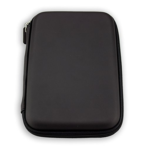 caseroxx GPS-Tasche für Garmin Camper 760 LMT-D, (GPS-Tasche mit Reissverschluss und Gummizug in schwarz) von caseroxx