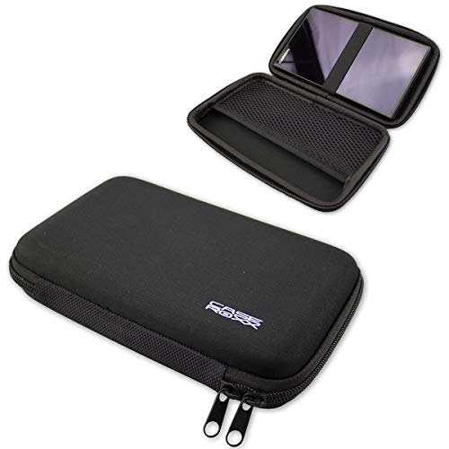 caseroxx GPS-Tasche für Garmin Camper 780, (GPS-Tasche mit Reissverschluss und Gummizug in schwarz) von caseroxx