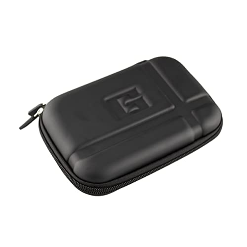 caseroxx GPS-Tasche für Garmin DriveSmart 66, (GPS-Tasche mit Reissverschluss und Gummizug in schwarz) von caseroxx